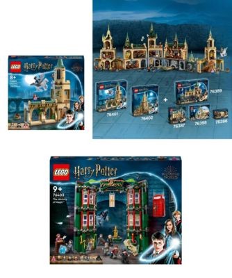 LEGO Harry Potter 3er Set: 76401 Hogwarts: Sirius’ Rettung + 76402 Hogwarts: Dumbledores Buro + 76403 Zaubereiministerium Гарри Поттер Набор из 3 штук: 76401 Хогвартс: спасение Сириуса + 76402 Хогвартс: кабинет Дамблдора + 76403 Министерство магии