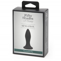 Fifty Shades of Grey Sensation Rechargeable Vibrating Butt Plug  Сенсационная перезаряжаемая вибрационная анальная пробка