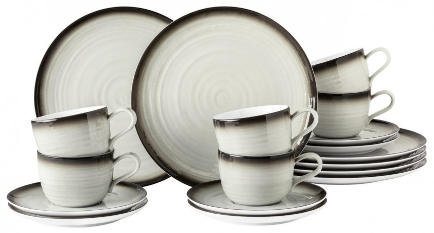 Seltmann Weiden Seltmann Weiden Kaffeeservice 18-tlg. TERRA CORSO braun Кофейный сервиз Seltmann Weiden 18 предметов. ТЕРРА КОРСО