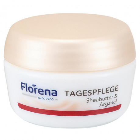 Florena Tagespflege Sheabutter & Arganol  Дневной уход Масло ши и арганол