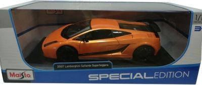 Maisto Modellauto Lamborghini Gallardo Superleggera 07 (orange Lamborghini Gallardo Superleggera модель автомобиля 07 (оранжевый