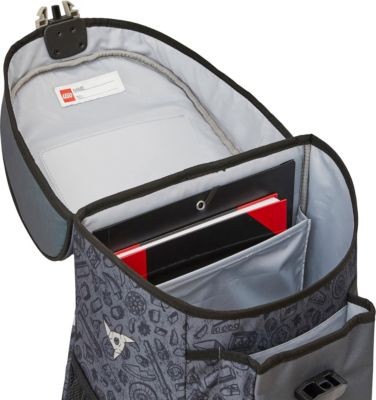 LEGO Schulranzenset LARSEN EASY LEGO NINJAGO Gold, 3-tlg. (2021) Набор школьных сумок LARSEN EASY LEGO NINJAGO Gold, 3 предмета. (2021)