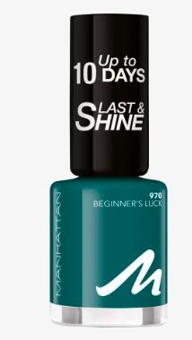MANHATTAN Cosmetics Лак для ногтей Nagellack Last & Shine Beginners Luck 970, 8 ml