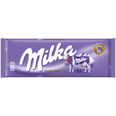 Milka Schoko-Tafel Milch Альпийский молочный шоколад 300г