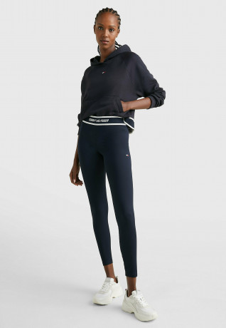 Tommy Hilfiger Moisture Wicking Tape Hoodie desert sky Толстовка с влагоотводящей лентой небо пустыни