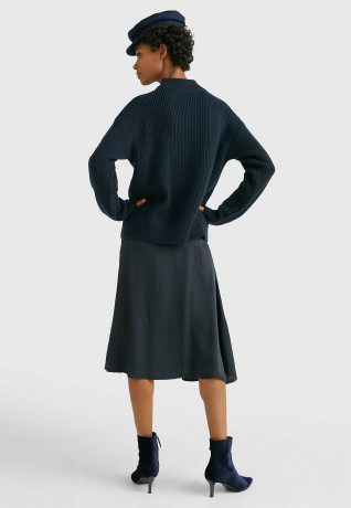 Tommy Hilfiger MONOGRAM GRAPHIC MOCK-NK Jumper desert sky MONOGRAM GRAPHIC MOCK-NK Джемперы небо пустыни