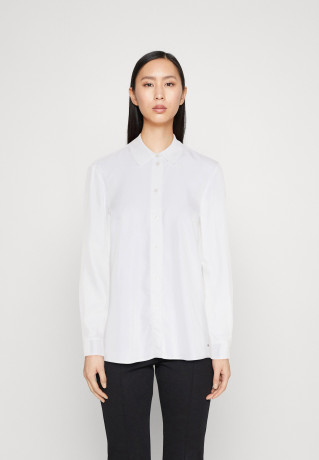 Tommy Hilfiger PIECED FLEUR Button-down blouse optic white PIECED FLEUR Блузка на пуговицах оптический белый