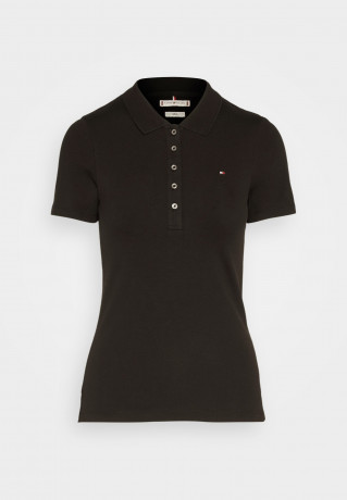 Tommy Hilfiger 1985 SLIM  Polo shirt black 1985 SLIM рубашка поло черный