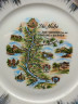 Тарелка декоративная винтажная Bavaria "Достопримечательности Идар-Оберштайна", фарфор, 27 см, Германия, 1970-80гг.