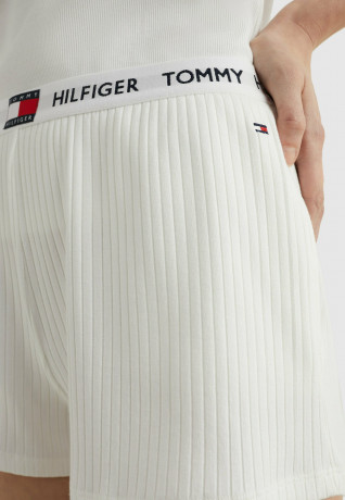 Tommy Hilfiger SLIM-FIT Pyjama bottoms ecru SLIM FIT Пижамные штаны экрю
