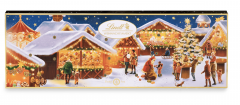 Lindt Weihnachtsmarkt 2025 Adventskalender 250g, Линдт Адвент-календарь, 24 сладких сюрприза, 75см х 25см, 250 г