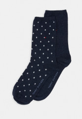 Tommy Hilfiger 2 PACK Socks dark-blue denim 2 УПАКОВКИ носков темно-синий деним