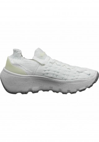 Nike Sportswear SPACE HIPPIE Sneaker low white white summit white pure platinum SPACE HIPPIE Низкие кроссовки женские белая белая вершина белая чистая платина