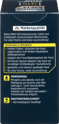 Balea MEN Крем для лица, для мужчин, energy Q10 Intensivcreme, 50 мл