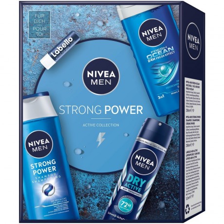 Nivea Strong Power Geschenkset  Подарочный набор "Сильная сила"