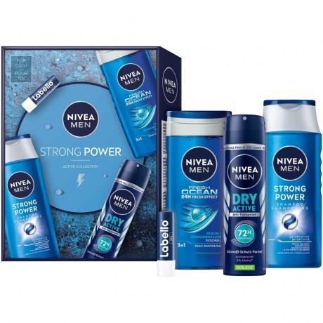 Nivea Strong Power Geschenkset  Подарочный набор "Сильная сила"