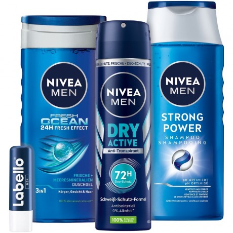 Nivea Strong Power Geschenkset  Подарочный набор "Сильная сила"