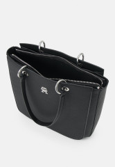 Tommy Hilfiger EMBLEM WORK TOTE Tote bag black EMBLEM WORK TOTE Сумка-тоут черный