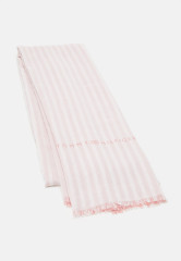 Tommy Hilfiger ESSENTIAL FLAG  Scarf soothing pink/white ESSENTIAL FLAG Шар спокойный розовый/белый
