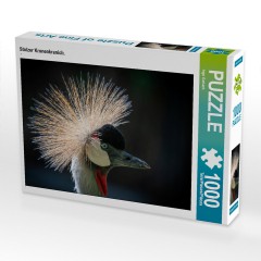 CALVENDO Puzzle CALVENDO Puzzle Stolzer Kronenkranich. Пазл CALVENDO Puzzle Гордый венценосный журавль.
