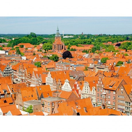 CALVENDO Puzzle CALVENDO Puzzle Blick auf die Altstadt vom Wasserturm Пазл CALVENDO Puzzle Вид на старый город с водонапорной башни