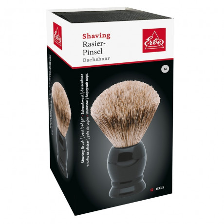 ERBE Rasierpinsel Dachshaar, Grosse M  Помазок для бритья из шерсти барсука, большой M