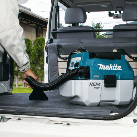 Makita Makita Bodenstaubsauger Makita DVC750LZX3, Nass-/Trockensauger, (ohne Akku, Beutellos  Пылесос Makita Makita DVC750LZX3, пылесос для сухой и влажной уборки, (без аккумулятора, без мешка)