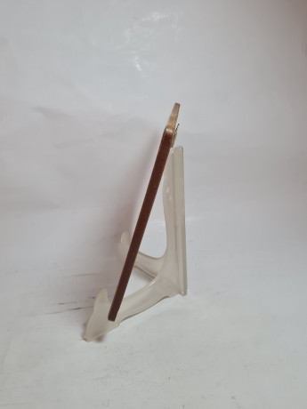 Керамическая винтажная картина "Окрестности Парижа. Тряпичник", 20 x 20 см, Италия, 1960-1970гг.