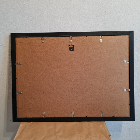 Картина винтажная Винсента Ван Гога, в деревянной раме, 75,5 x 65,5 см, Германия, 1960-70гг.