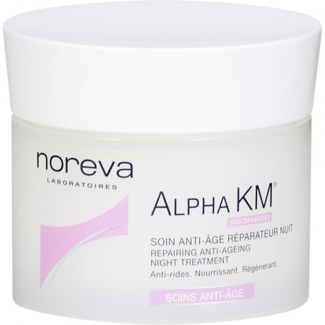 noreva Alpha KM Creme regenerierende Nachtpflege  Альфа КМ Крем регенерирующий ночной уход