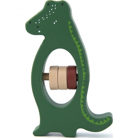 trixie Holzrassel Mr. Crocodile Деревянная погремушка Мистер Крокодил