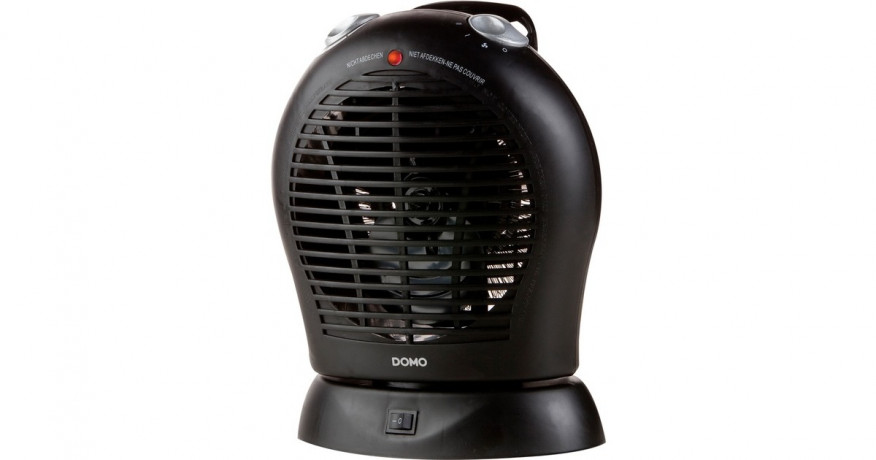 Domo Domo DO7324F, Heizlufter schwarz  schwarz Domo DO7324F, тепловентилятор черный