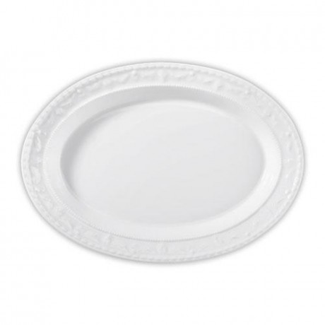 KPM Berlin KPM Kurland Weiss Beilagenschale 27 x 19 cm Гарнир KPM Kurland Weiss 27 x 19 см