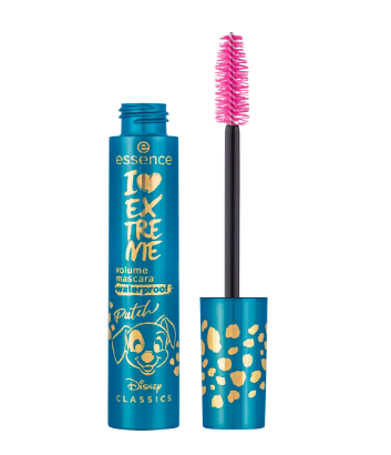 Essence Disney Classics Patch I Love Extreme Mascara, Эссенс Дисней Пэтч Водостойкая Тушь для объема и разделения ресниц, черная, 12 мл
