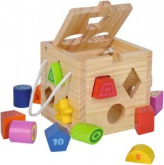 Eichhorn Sortier- und Steckspiel aus Holz Сортировочно-затычная игра из дерева