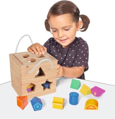 Eichhorn Sortier- und Steckspiel aus Holz Сортировочно-затычная игра из дерева