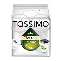 Jacobs Tassimo Kronung XL 144г, 16 штук