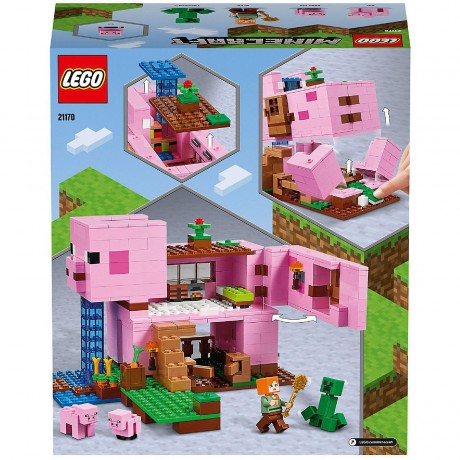 LEGO Minecraft 21170 Das Schweinehaus ЛЕГО Дом-свинья