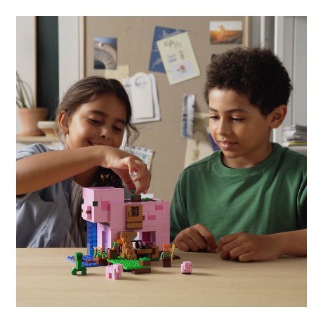LEGO Minecraft 21170 Das Schweinehaus ЛЕГО Дом-свинья