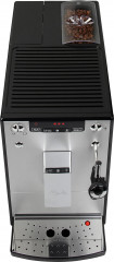 Melitta Melitta Kaffeevollautomat Solo  Perfect Milk E957-203, silber/schwarz, Cafe cremeEspresso per One Touch, Milchschheisse Milch per Drehregler  Полностью автоматическая кофемашина Melitta Solo Perfect Milk E957-203, серебристый/черный, кофе-крем-эсп