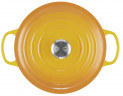 Le Creuset LE CREUSET Br\u00e4ter rund 26cm nectar SIGNATURE gold LE CREUSET выводок круглый 26см нектар SIGNATURE