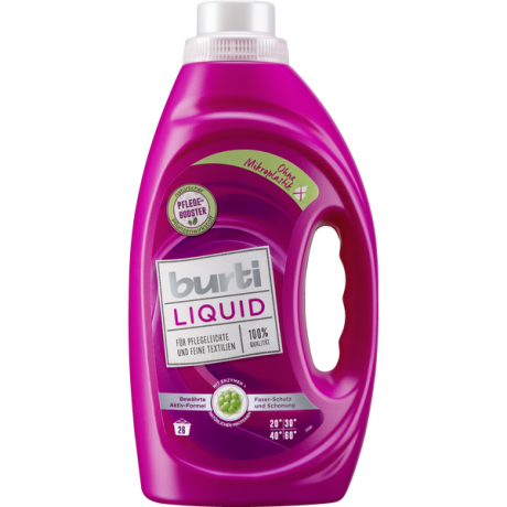 burti Liquid Feinwaschmittel Flüssig 26 WL, Бурти Стиральный порошок Жидкий, 26 загрузок