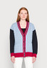 Tommy Hilfiger CABLE MIX CARDIGAN Cardigan moon blue КАРДИГАН CABLE MIX Кардиган лунно-голубой