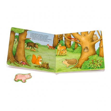 Ravensburger ministeps: Mein grosses Tiere Puzzle-Spielbuch ministeps: Моя книга-головоломка с большими животными