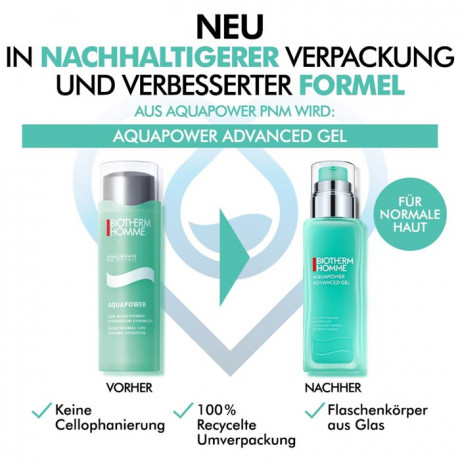 Biotherm (Биотерм) Homme Aquapower Aquapower Advanced Gel,  75 мл