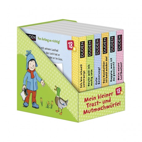 S. Fischer Verlag Duden: Mein kleiner Trost-und-Mutmach-Wurfel Дуден: Мое маленькое утешение и кубик мужества