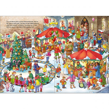 Loewe Verlag Mein liebstes Weihnachts-Wimmelbuch Моя любимая рождественская книга