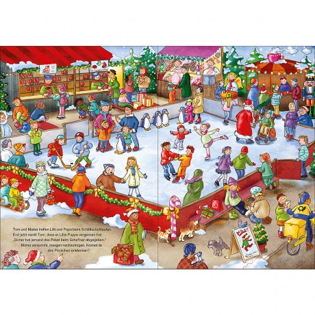 Loewe Verlag Mein liebstes Weihnachts-Wimmelbuch Моя любимая рождественская книга