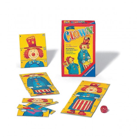 Ravensburger Mitbringspiel Clown Возьмите с собой игрового клоуна