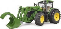 Bruder BRUDER Traktor John Deere mit Frontlader 1:16 Трактор BRUDER John Deere с фронтальным погрузчиком 1:16